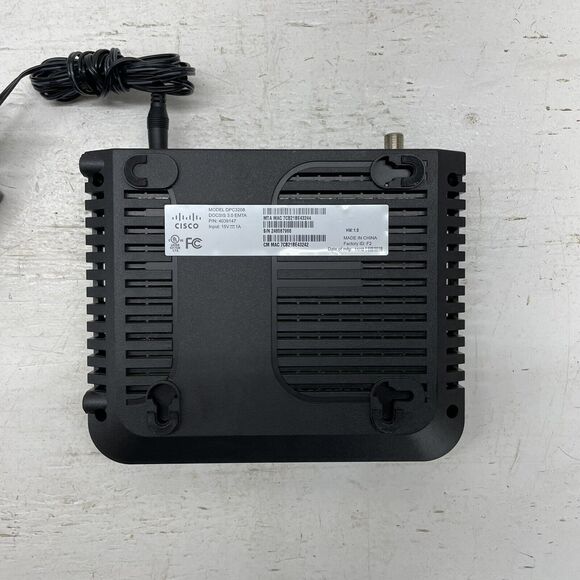 Cisco DPC3208 Black 8x4 DOCSIS 3.0 Gigabit Internet Cable Modem - Picture 5 of 6